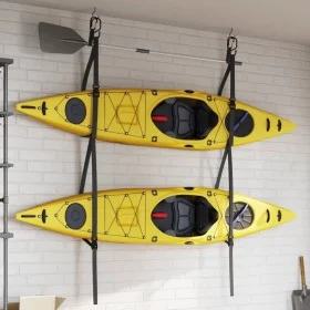 Double Kayak Storage Straps and Paddle Clips 50kg by vidaXL, Water sports and sailing - Ref: Foro24-156340, Price: 18,57 €, D...
