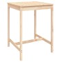 Set de mesa y taburetes altos 3 piezas madera maciza de pino de vidaXL, Conjuntos de jardín - Ref: Foro24-3154735, Precio: 16...