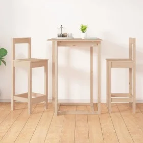 Taburetes altos 2 uds madera maciza de pino 40x41,5x112 cm de vidaXL, Sillas de comedor - Ref: Foro24-822142, Precio: 84,89 €...