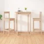 Hohe Hocker 2 Stück aus massivem Kiefernholz 40x41,5x112 cm von vidaXL, Essstühle - Ref: Foro24-822142, Preis: 84,89 €, Rabat...