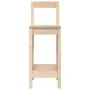 Hohe Hocker 2 Stück aus massivem Kiefernholz 40x41,5x112 cm von vidaXL, Essstühle - Ref: Foro24-822142, Preis: 84,89 €, Rabat...