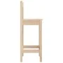 Hohe Hocker 2 Stück aus massivem Kiefernholz 40x41,5x112 cm von vidaXL, Essstühle - Ref: Foro24-822142, Preis: 84,89 €, Rabat...