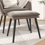 Reposapiés de terciopelo gris claro 45x29,5x35 cm de vidaXL, Otomanas - Ref: Foro24-341504, Precio: 33,87 €, Descuento: %