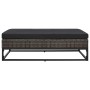 Set de sofás de jardín con cojines 5 pzas ratán sintético gris de vidaXL, Sofás de exterior - Ref: Foro24-49531, Precio: 853,...