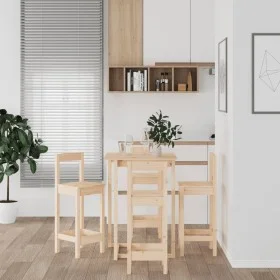 Set de bar 5 piezas madera maciza de pino de vidaXL, muebles para cocinas y comedores - Ref: Foro24-3124742, Precio: 232,96 €...