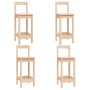 Set de bar 5 piezas madera maciza de pino de vidaXL, muebles para cocinas y comedores - Ref: Foro24-3124742, Precio: 235,72 €...