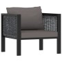 Muebles de jardín 6 pzas y cojines ratán sintético antracita de vidaXL, Conjuntos de jardín - Ref: Foro24-49407, Precio: 727,...