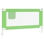Safety rail child's bed green fabric 140x25 cm by vidaXL, Safety railings - Ref: Foro24-10192, Price: 31,75 €, Discount: %