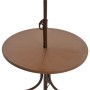Mesa y sillas de jardín infantil 3 piezas con sombrilla marrón de vidaXL, Conjuntos de jardín - Ref: Foro24-48099, Precio: 72...