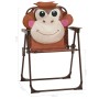 Mesa y sillas de jardín infantil 3 piezas con sombrilla marrón de vidaXL, Conjuntos de jardín - Ref: Foro24-48099, Precio: 72...