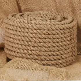 Cuerda de yute 25 m de longitud y 20 mm de grosor de vidaXL, Sogas y cuerdas metálicas - Ref: Foro24-153764, Precio: 38,49 €,...