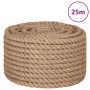 Cuerda de yute 25 m de longitud y 20 mm de grosor de vidaXL, Sogas y cuerdas metálicas - Ref: Foro24-153764, Precio: 48,82 €,...
