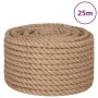 Cuerda de yute 25 m de longitud y 20 mm de grosor de vidaXL, Sogas y cuerdas metálicas - Ref: Foro24-153764, Precio: 38,49 €,...