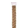 Cuerda de yute 25 m de longitud y 20 mm de grosor de vidaXL, Sogas y cuerdas metálicas - Ref: Foro24-153764, Precio: 38,49 €,...