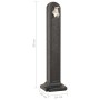 Cisterna de jardín con grifo aspecto de piedra gris antracita de vidaXL, Sistemas de riego - Ref: Foro24-316182, Precio: 80,3...