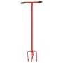 Garra de jardín de acero rojo de vidaXL, Herramientas de cultivo - Ref: Foro24-146153, Precio: 72,67 €, Descuento: %