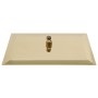 Cabezal ducha efecto lluvia acero inox cuadrado dorado 40x30cm de vidaXL, Cabezales de ducha - Ref: Foro24-147714, Precio: 34...