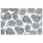 Alfombra de exterior PP blanco y negro 80x150 cm de vidaXL, Protectores para exterior - Ref: Foro24-310424, Precio: 20,05 €, ...