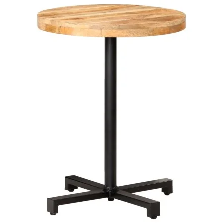 Round bistro table rough mango wood Ø60x75 cm by vidaXL, Kitchen and dining tables - Ref: Foro24-320265, Price: 99,98 €, Disc...