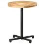 Round bistro table rough mango wood Ø60x75 cm by vidaXL, Kitchen and dining tables - Ref: Foro24-320265, Price: 99,98 €, Disc...