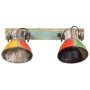 Lámpara de pared industrial multicolor E27 45x25 cm de vidaXL, Lámparas - Ref: Foro24-344390, Precio: 66,03 €, Descuento: %