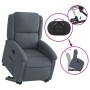 Sillón reclinable elevable terciopelo gris oscuro de vidaXL, Sillones - Ref: Foro24-3204301, Precio: 259,19 €, Descuento: %