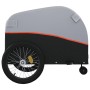 Remolque para bicicleta hierro negro y naranja 45 kg de vidaXL, Remolques para bicicletas - Ref: Foro24-94145, Precio: 86,91 ...