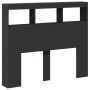 Cabecero de cama con LED negro 120x17x102 cm de vidaXL, Cabeceros y pies de cama - Ref: Foro24-839190, Precio: 80,76 €, Descu...