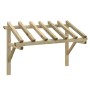Pérgola de puerta de madera maciza de pino 200x100x100 cm de vidaXL, Toldos - Ref: Foro24-49454, Precio: 94,03 €, Descuento: %