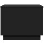 Mesa de centro con luces LED negro 50x50x40 cm de vidaXL, Mesas de centro - Ref: Foro24-839869, Precio: 49,14 €, Descuento: %