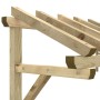 Pérgola de puerta de madera maciza de pino 200x100x100 cm de vidaXL, Toldos - Ref: Foro24-49454, Precio: 94,03 €, Descuento: %