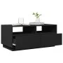 Coffee table with LED lights black 90x49x40 cm by vidaXL, Coffee table - Ref: Foro24-839834, Price: 103,72 €, Discount: %