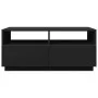 Coffee table with LED lights black 90x49x40 cm by vidaXL, Coffee table - Ref: Foro24-839834, Price: 103,72 €, Discount: %