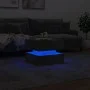 Coffee table with LED lights concrete gray 50x50x40 cm by vidaXL, Coffee table - Ref: Foro24-839857, Price: 67,99 €, Discount: %