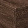Coffee table with LED lights oak brown 50x50x40 cm by vidaXL, Coffee table - Ref: Foro24-839874, Price: 57,31 €, Discount: %