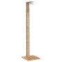Ducha de exterior ratán PE y madera acacia beige 50x55x224 cm de vidaXL, Accesorios para piscinas y spa - Ref: Foro24-368208,...