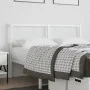Kopfteil aus weißem Metall, 140 cm von vidaXL, Kopf- und Fußteile - Ref: Foro24-376308, Preis: 39,35 €, Rabatt: %