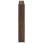 Oak brown headboard with LED light 160x17x102 cm by vidaXL, Headboards and footboards - Ref: Foro24-839209, Price: 106,82 €, ...