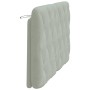 Cabecero de cama acolchado terciopelo gris claro 140 cm de vidaXL, Cabeceros y pies de cama - Ref: Foro24-374727, Precio: 48,...