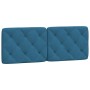 Cabecero de cama acolchado terciopelo azul 140 cm de vidaXL, Cabeceros y pies de cama - Ref: Foro24-374731, Precio: 58,98 €, ...