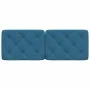 Cabecero de cama acolchado terciopelo azul 140 cm de vidaXL, Cabeceros y pies de cama - Ref: Foro24-374731, Precio: 58,16 €, ...