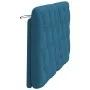 Cabecero de cama acolchado terciopelo azul 140 cm de vidaXL, Cabeceros y pies de cama - Ref: Foro24-374731, Precio: 58,16 €, ...