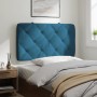 Cabecero de cama acolchado terciopelo azul 80 cm de vidaXL, Cabeceros y pies de cama - Ref: Foro24-374706, Precio: 51,88 €, D...