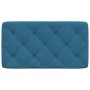 Cabecero de cama acolchado terciopelo azul 80 cm de vidaXL, Cabeceros y pies de cama - Ref: Foro24-374706, Precio: 51,88 €, D...
