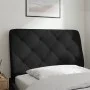 Gepolstertes Kopfteil aus schwarzem Samt, 80 cm von vidaXL, Kopf- und Fußteile - Ref: Foro24-374704, Preis: 41,97 €, Rabatt: %