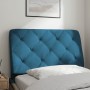 Cabecero de cama acolchado terciopelo azul 90 cm de vidaXL, Cabeceros y pies de cama - Ref: Foro24-374712, Precio: 45,60 €, D...