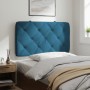 Cabecero de cama acolchado terciopelo azul 90 cm de vidaXL, Cabeceros y pies de cama - Ref: Foro24-374712, Precio: 45,60 €, D...