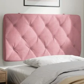 Cabecero de cama acolchado terciopelo rosa 100 cm de vidaXL, Cabeceros y pies de cama - Ref: Foro24-374719, Precio: 51,57 €, ...