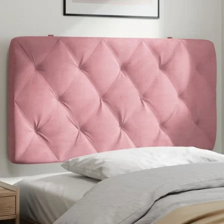 Rosa samtgepolstertes Bettkopfteil 100 cm von vidaXL, Kopf- und Fußteile - Ref: Foro24-374719, Preis: 51,57 €, Rabatt: %