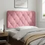 Rosa samtgepolstertes Bettkopfteil 100 cm von vidaXL, Kopf- und Fußteile - Ref: Foro24-374719, Preis: 51,57 €, Rabatt: %